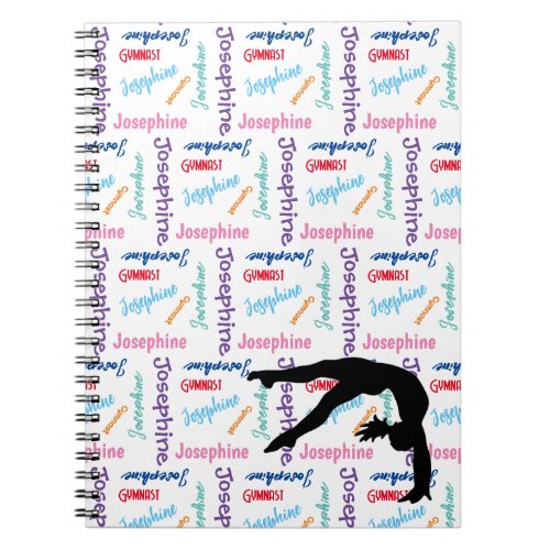 Gymnastics Dance Cheer Her Name  Sport All Over Notebook