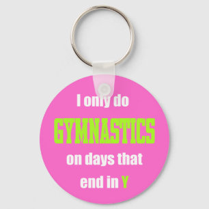 Gymnastics Days Keychain