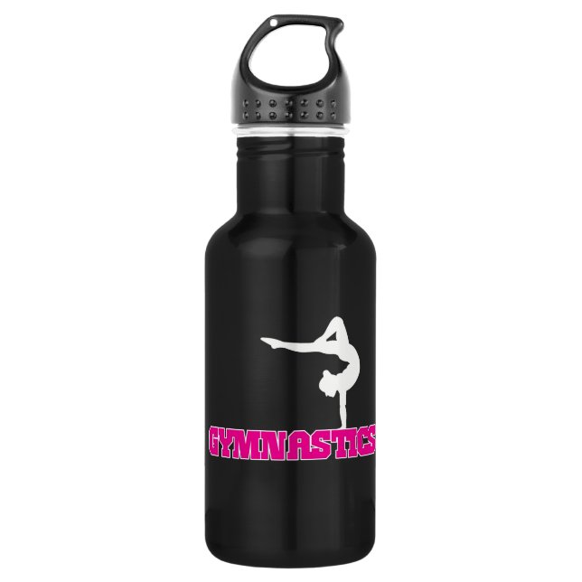 Gymnastics Design Water Bottle (Front)