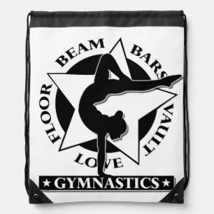 Gymnastics Drawstring Bag