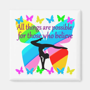 GYMNASTICS DREAMS COME TRUE MAGNET