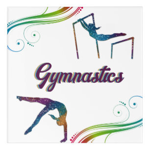 Gymnastics Dreams Gymnast Acrylic Print