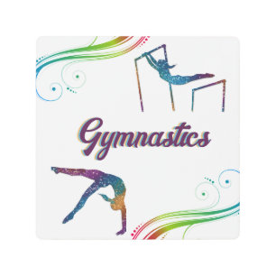 Gymnastics Dreams Gymnast Metal Print