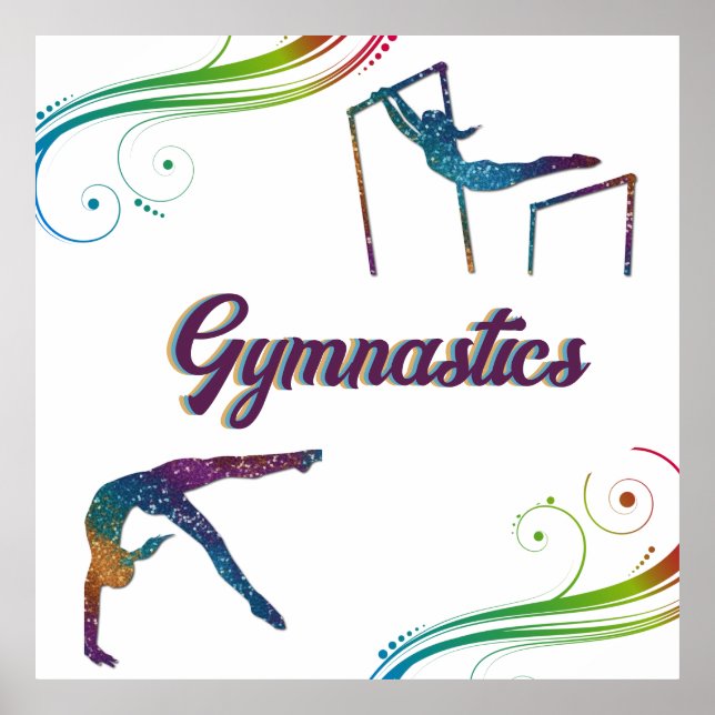 Gymnastics Dreams Gymnast Poster (Front)