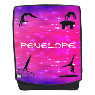 Gymnastics Events Personalized Backpack