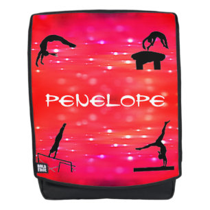Gymnastics Events Personalized Backpack