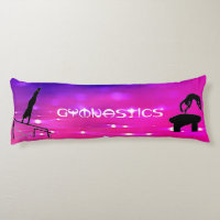 Gymnastics Events Personalized Body Pillow