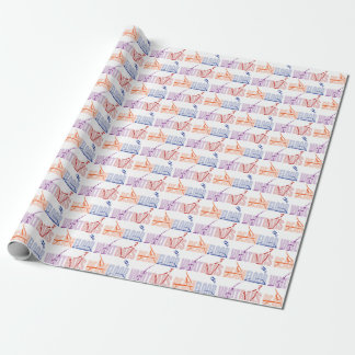 Gymnastics Events Wrapping Paper