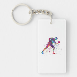 gymnastics exercise keychain