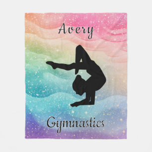 Gymnastics Fleece Blanket