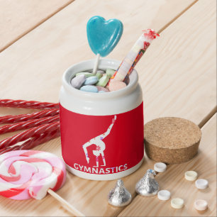 Gymnastics Flower Power Handstand Candy Jar