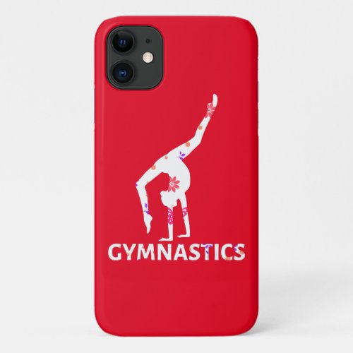Gymnastics Flower Power Handstand    iPhone 11 Case