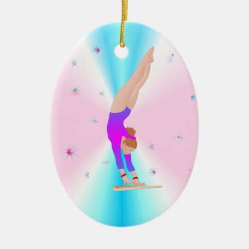 Gymnastics _ Fly Girl Ornament