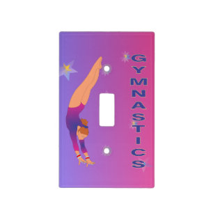 Gymnastics - Fly Girl Switchplate