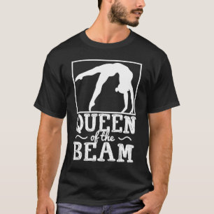 Gymnastics For Girls Women Royal Gymnast Tumbler T-Shirt