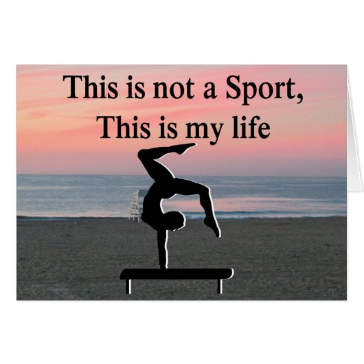 GYMNASTICS FOREVER CARDS (Front Horizontal)