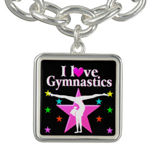GYMNASTICS FOREVER CHARM BRACELET