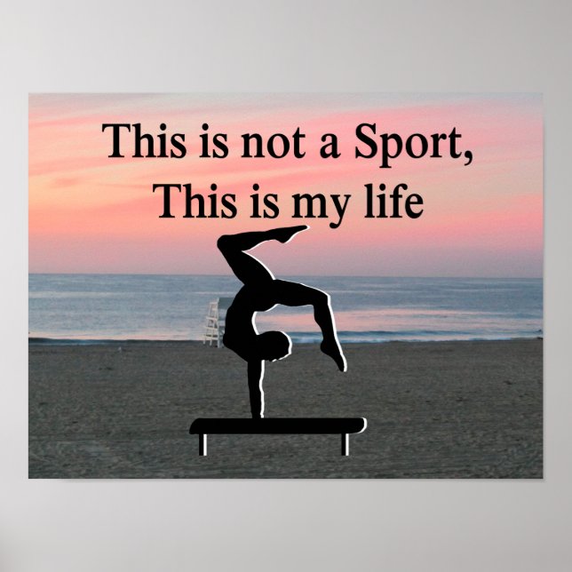 GYMNASTICS FOREVER POSTER (Front)