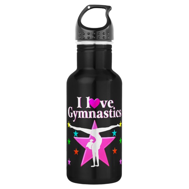 GYMNASTICS FOREVER STAINLESS STEEL WATER BOTTLE (Front)