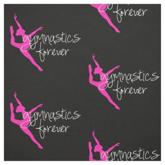 Gymnastics Forever with Hot Pink Gymnast Fabric