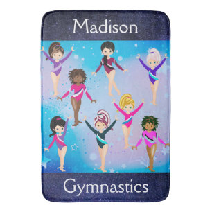 Gymnastics Friends: These Gymnast Look Like Us Bath Mat