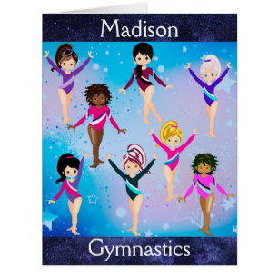 Gymnastics Friends: These Gymnast Look Like Us Cards