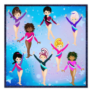 Gymnastics Friends: These Gymnast Look Like Us Photo Print