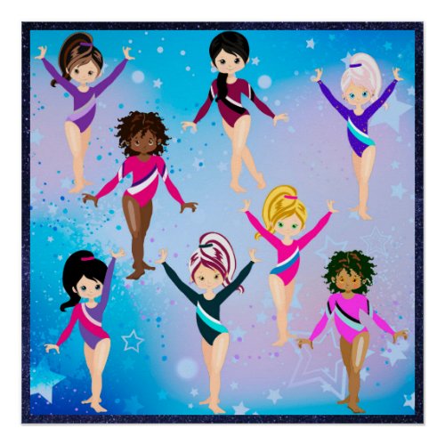 Gymnastics Friends These Gymnast Look Like Us   Poster