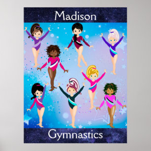 Gymnastics Friends: These Gymnast Look Like Us     Poster