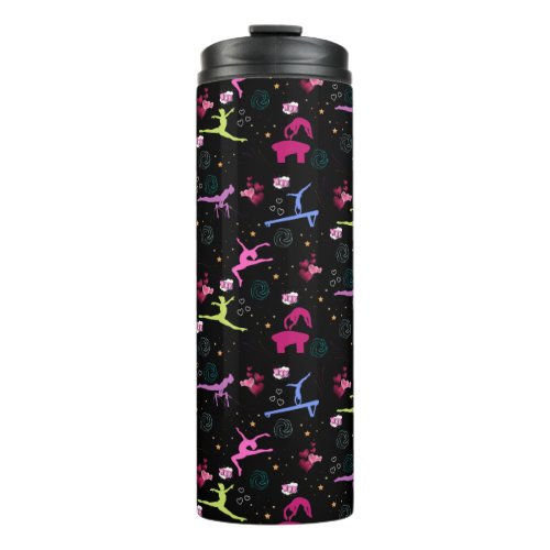 Gymnastics Fun Print   Thermal Tumbler