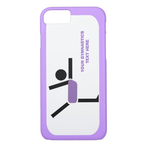 Gymnastics gifts gymnastics performer custom iPhone 87 case