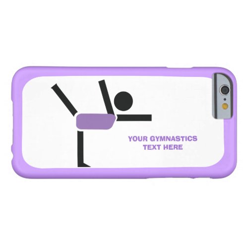Gymnastics gifts gymnastics performer custom barely there iPhone 6 case