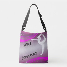 Gymnastics Girl Personalized   Crossbody Bag