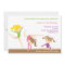 Gymnastics Girls Birthday Party Invitation