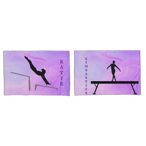 Gymnastics Girls Events Pillowcases