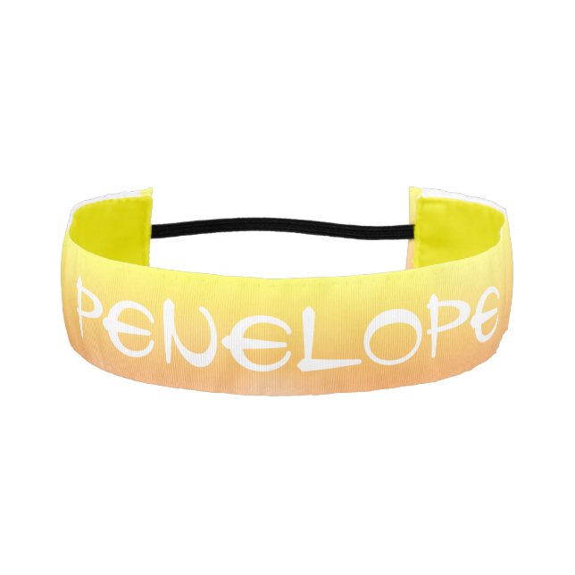 Gymnastics Girls Personalized Non-Slip Headbands (Front)