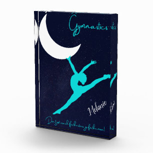Gymnastics Go For The Moon Photo Block