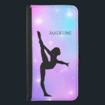 Gymnastics Gradient Phone Case w/ Name of Gymnast<br><div class="desc">Gymnastics Cell Phone Case w/ Name of Gymnast</div>