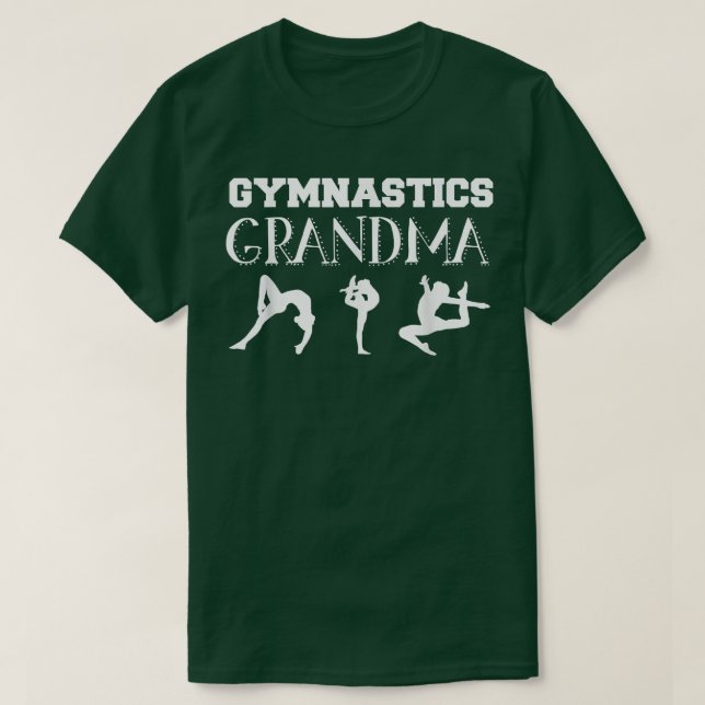 Gymnastics Grandma for Grandmothers  T-Shirt (Design Front)