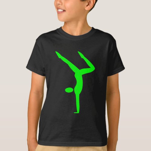 Gymnastics _ Green T_Shirt