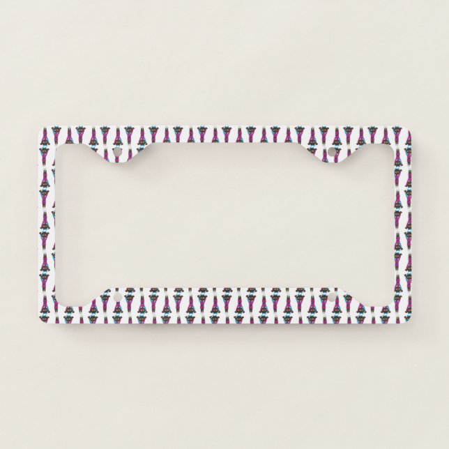 Gymnastics Gym Coach Acrobatics Acro Dance Teacher License Plate Frame (Front)