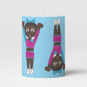 Gymnastics Gym Coach Acrobatics Dance Teacher Pillar Candle