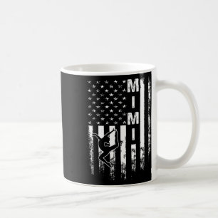 Gymnastics Gymnast Mimi America Flag Vintage Chris Coffee Mug