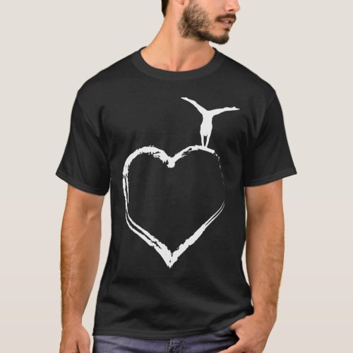 Gymnastics Gymnastics Heart Heart T_Shirt