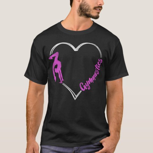 Gymnastics Gymnastics Heart T_Shirt