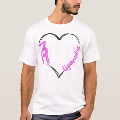 Gymnastics Gymnastics Heart T_Shirt