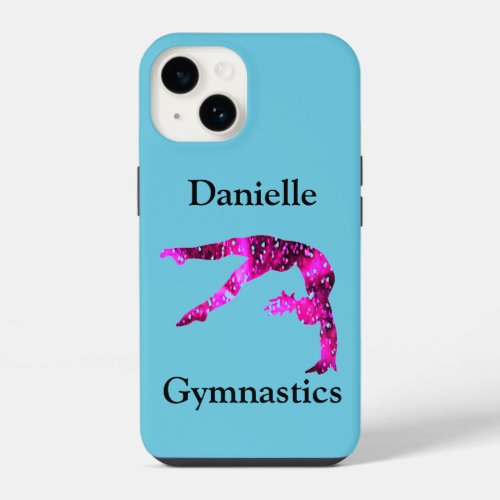 Gymnastics Handspring Personalized  iPhone 14 Case