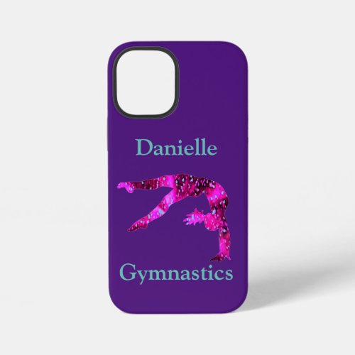 Gymnastics Handspring Personalized   iPhone 12 Mini Case