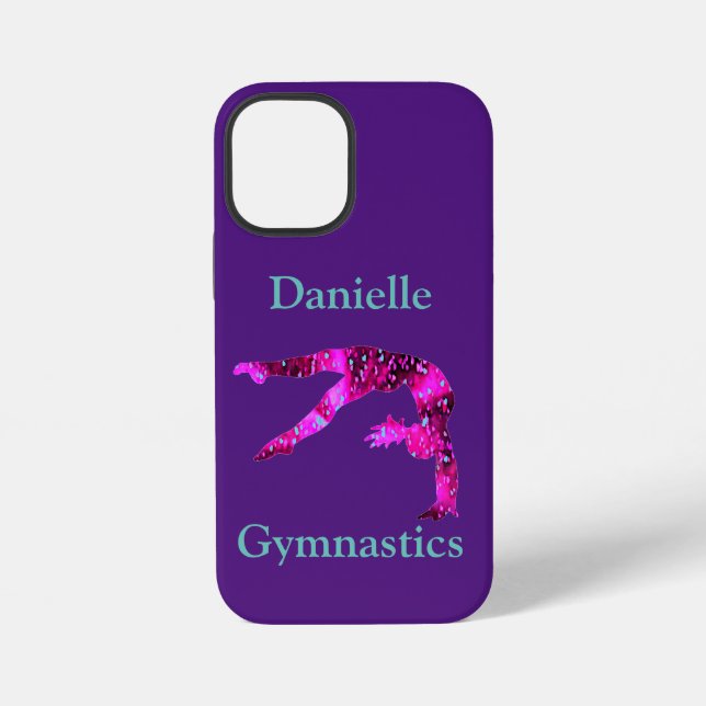 Gymnastics Handspring Personalized   iPhone Case (Back)