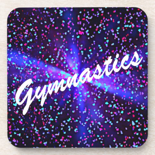Gymnastics Hard plastic coaster